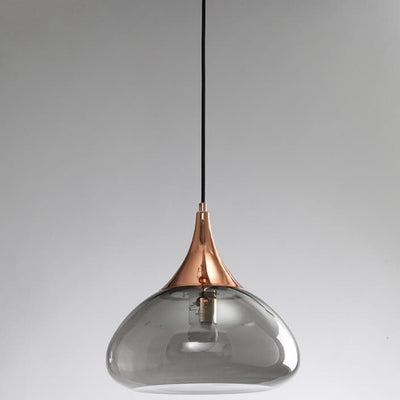 Modern Creative Glass Waterdrop Shape 1-Light Pendant Light