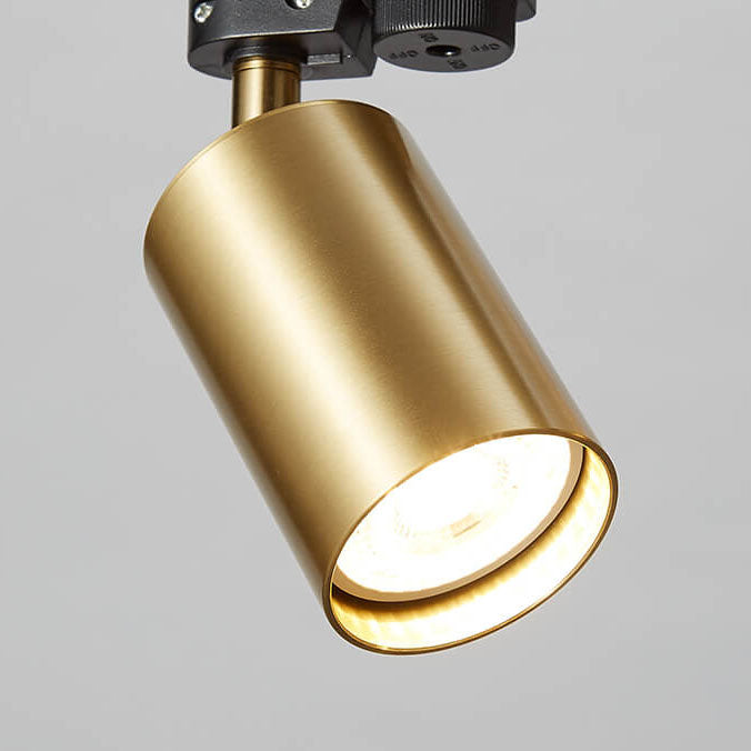 Projecteur sur rail 10W, éclairage sur rail LED rotatif en aluminium 