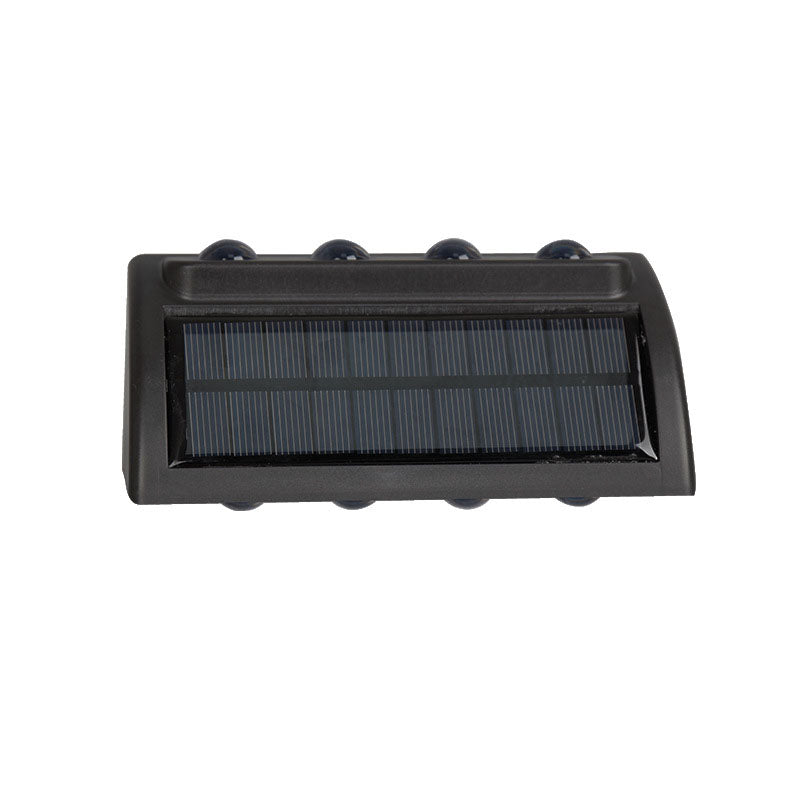 Lampe murale moderne à LED solaire étanche pour jardin 