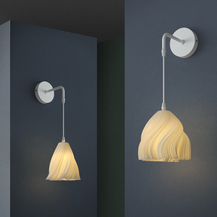 Japanese Simple Three-dimensional Petal Design LED Wall Sconce Lamp