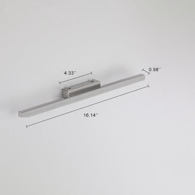 Modern Minimalist Linear LED Mirror Front Light Wall Sconce Lamps