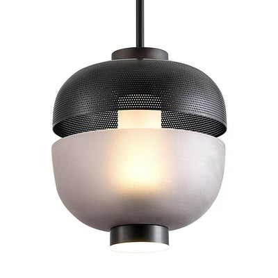 Modern Nordic Frosted Glass Creative LED Pendant Light