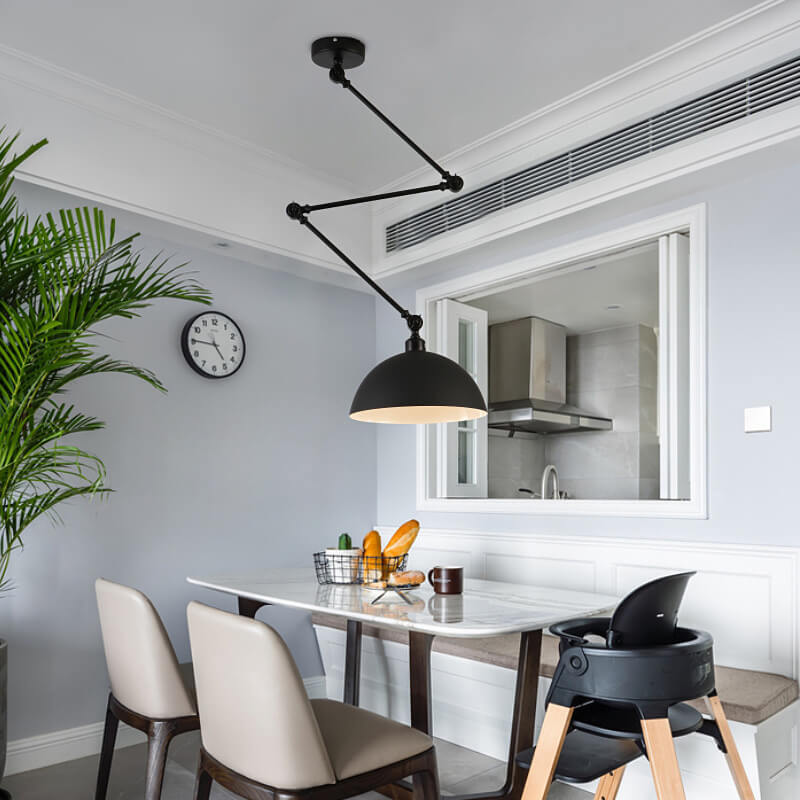 Éclairage semi-encastré extensible Nordic à 1 lumière 