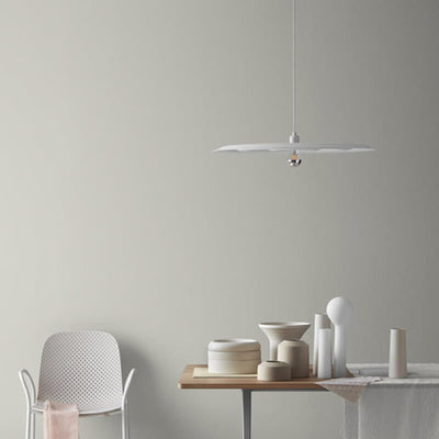 Modern Minimalist Single Dome 1-Light LED Pendant Light