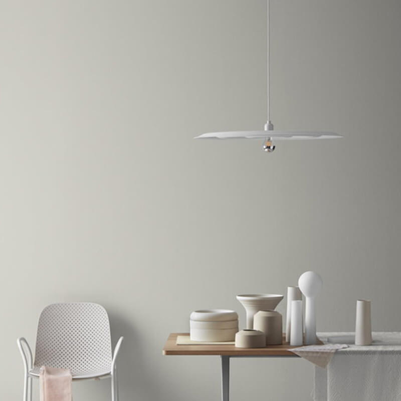 Modern Minimalist Single Dome 1-Light LED Pendant Light