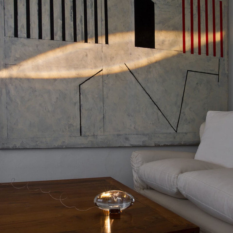 Creative Crystal Angel Eye 1-Light LED Table Lamp
