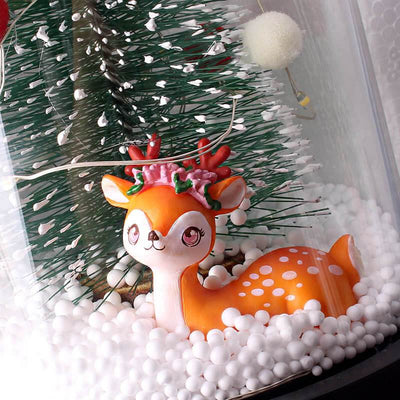 Creative Christmas Decoration Christmas Tree Glass Cover Night Light