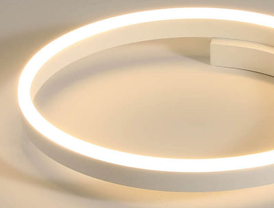 Modern Minimalist Round 1-Light LED Flush Mount Ceiling Light