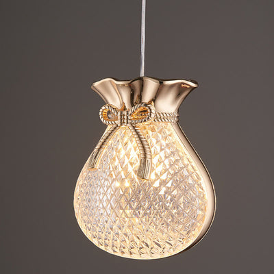 Modern Creative Acrylic Lucky Bag 1-Light Pendant Light