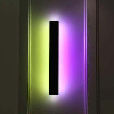 Creative Simplicity RGB Bar Metal Acrylic LED Wall Sconce Lamp