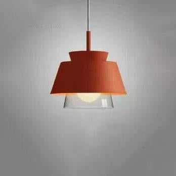 Modern Macarons Cylinder Metal 1-Light Pendant Light