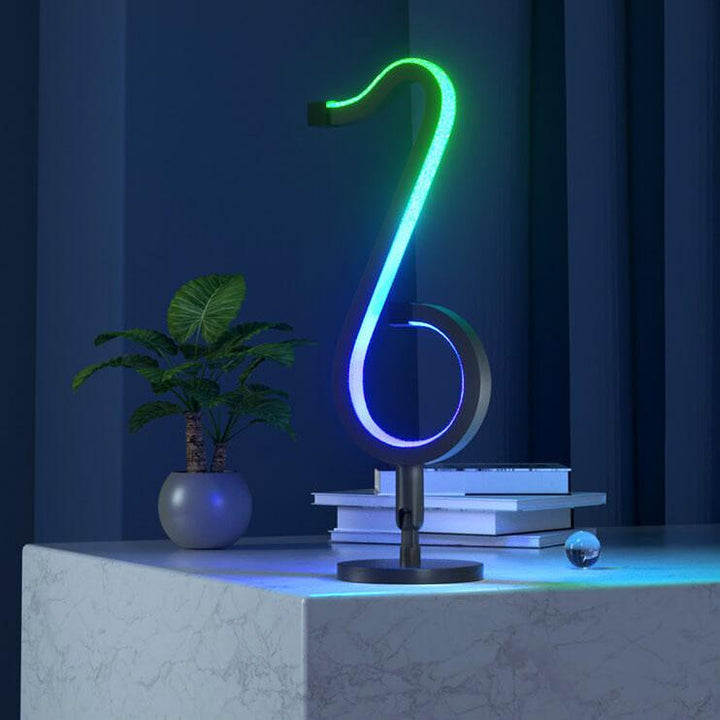 Lampe de table Creative Note RGB USB Night Light 