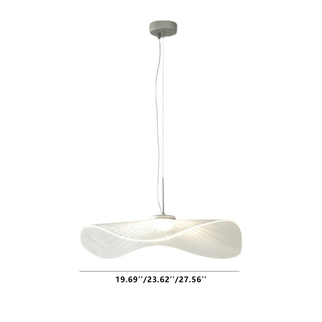 Moderne Acryl Lotusblatt 1-Licht LED Pendelleuchte 
