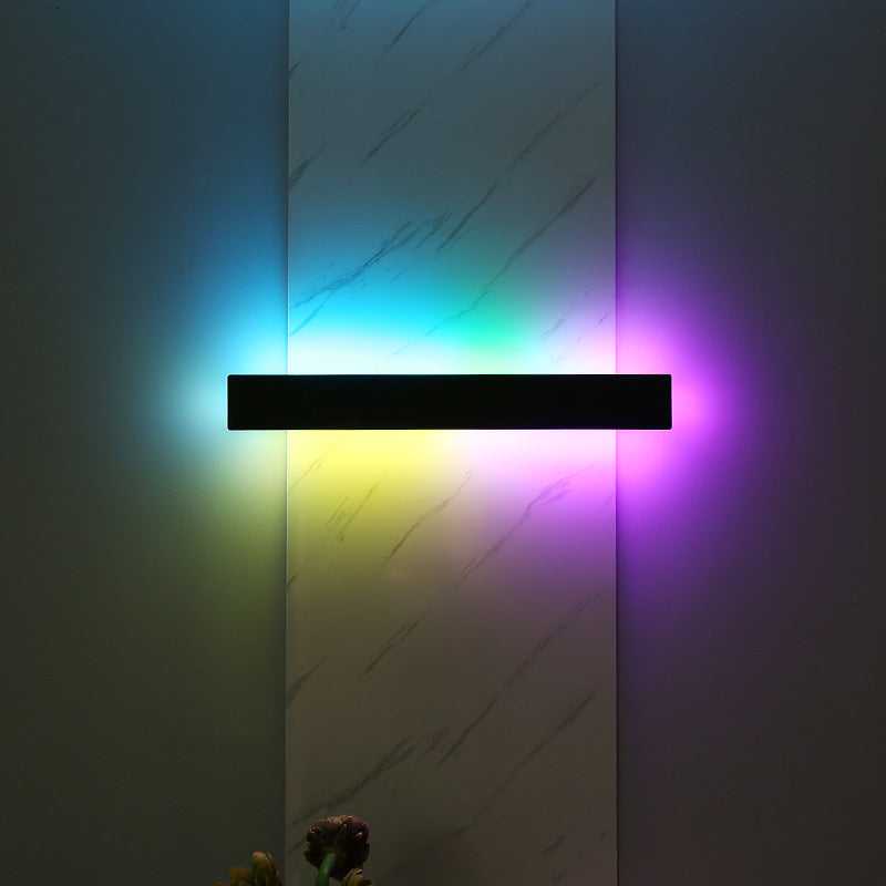 Creative Simplicity RGB Bar Metal Acrylic LED Wall Sconce Lamp