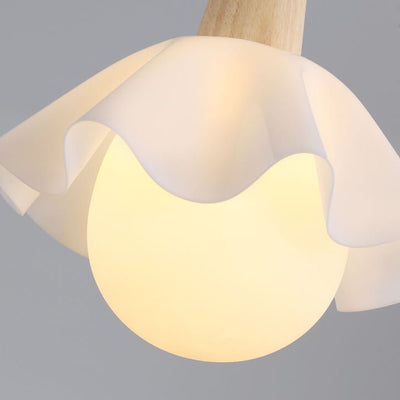 Nordic Creative Flower Glass 1-Light  Pendant Light