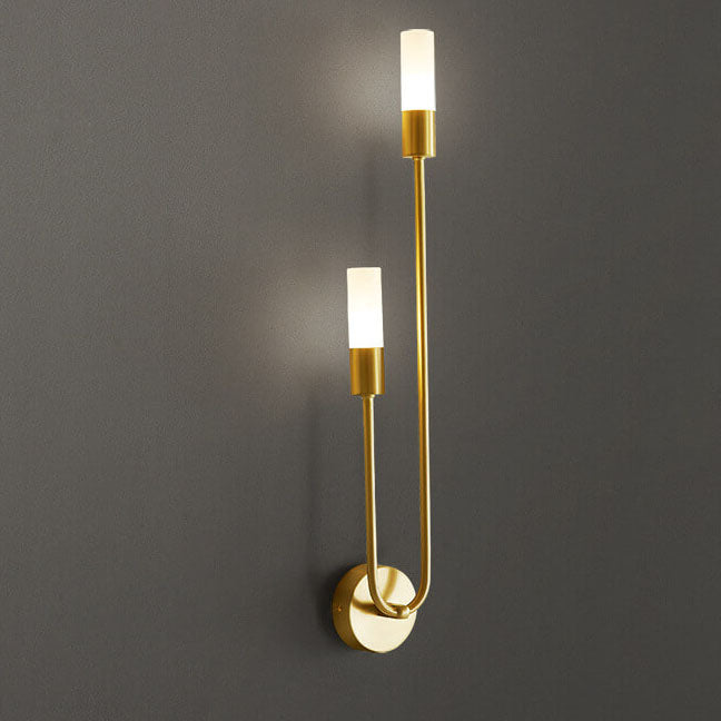 Nordic Minimalist U-Shaped 2-Light Wall Sconce Lamps