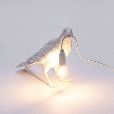 Creative Bird Resin 1 Light Table Lamps