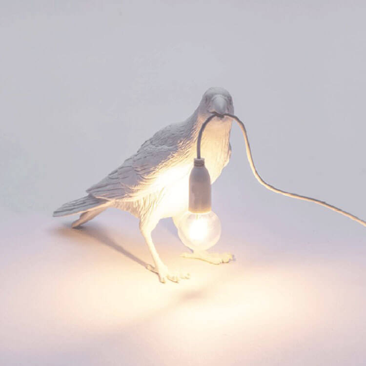 Creative Bird Resin 1 Light Table Lamps