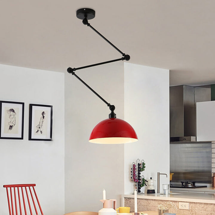 Éclairage semi-encastré extensible Nordic à 1 lumière 