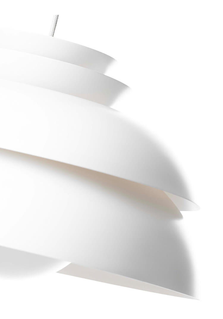 Modern Minimalist Multilayer Dome 1-Light Pendant Light