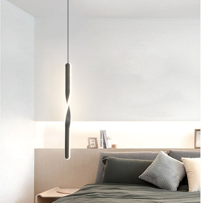 Moderne Simple Line 1-flammige LED-Pendelleuchte