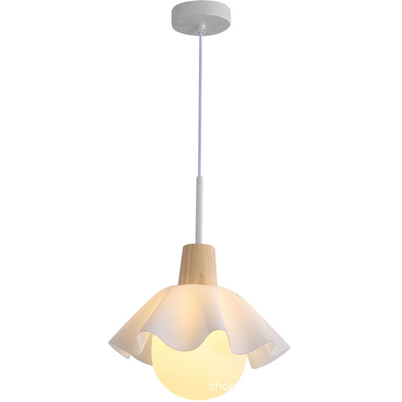 Nordische Kreative Blume Glas 1-Licht Pendelleuchte 