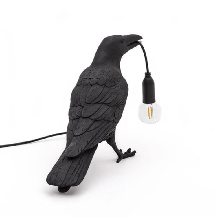 Creative Bird Resin 1 Light Table Lamps