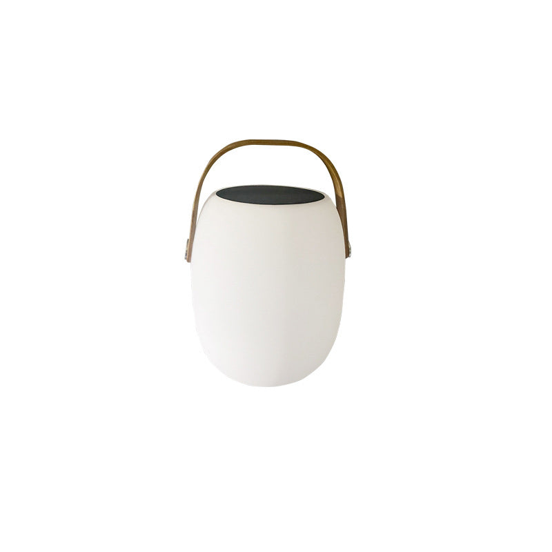 Solar PE Tragbarer Korb LED Outdoor Wasserdichte Dekorative Leuchte 