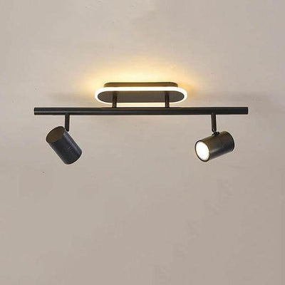 Modern Minimalist Tubular 5-Light LED Track Light