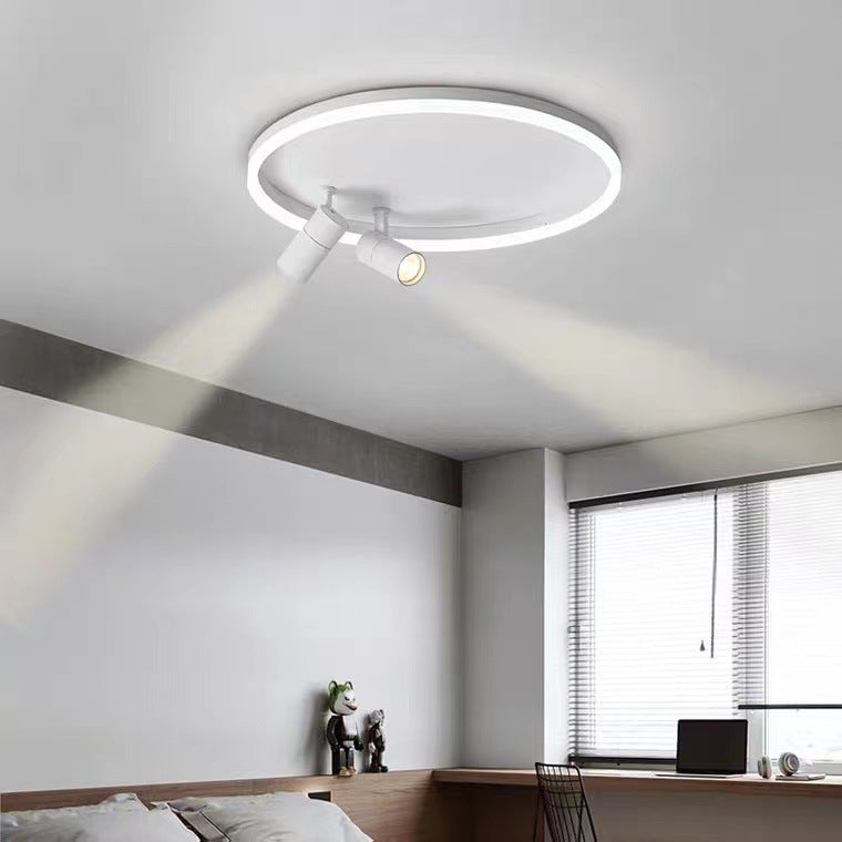 الثريا العصرية الصناعية الدائرية والمصباح الكشاف LED 