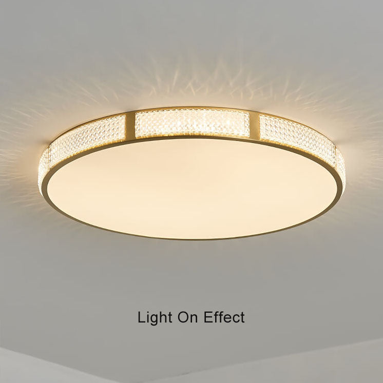 Einfache Kupferkreis-1-Licht-LED-Unterputzbeleuchtung 