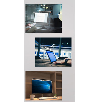 Computer Laptop Monitor Anti Blue Light E-Reading LED USB Rechargeable Screen Lamp