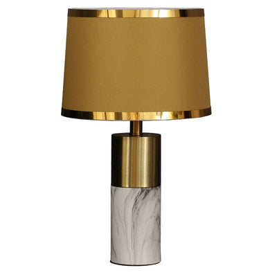 Nordic Fabric Column 1-Licht Dimmer Touch Tischlampe 