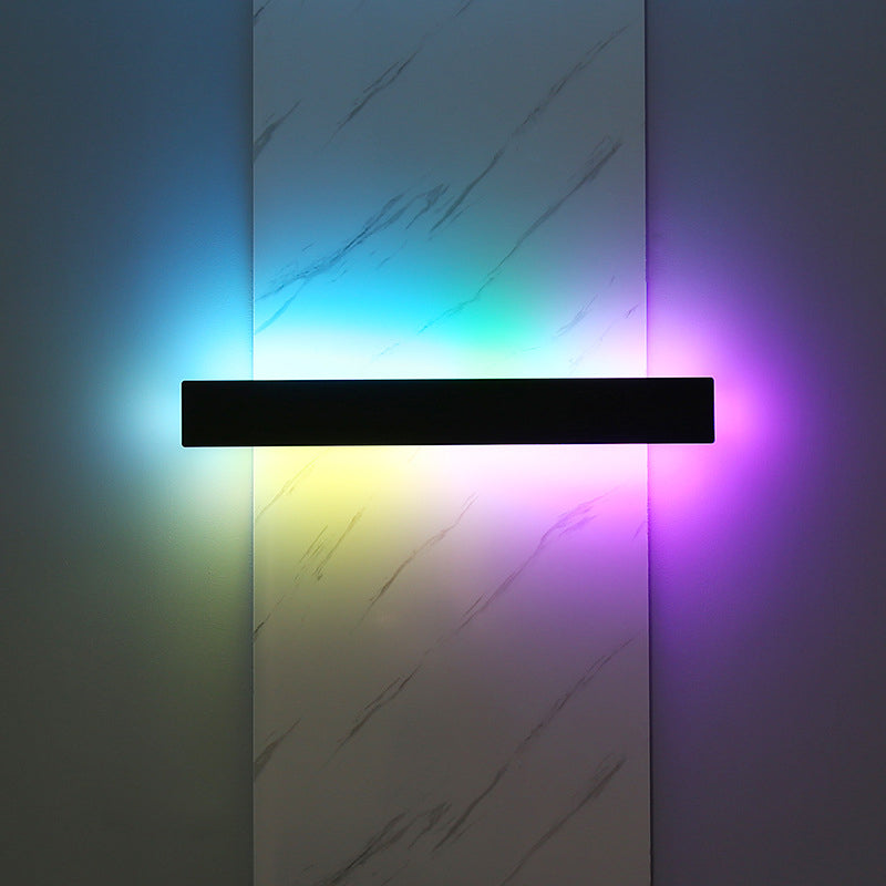 Creative Simplicity RGB Bar Metal Acrylic LED Wall Sconce Lamp