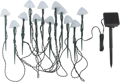 Lumières de Patio à LED Solaire Extérieur en Forme de Champignon 