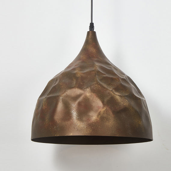 Industrielle Eisen Nostalgie Schalenform 1-Licht Kreative Pendelleuchte 