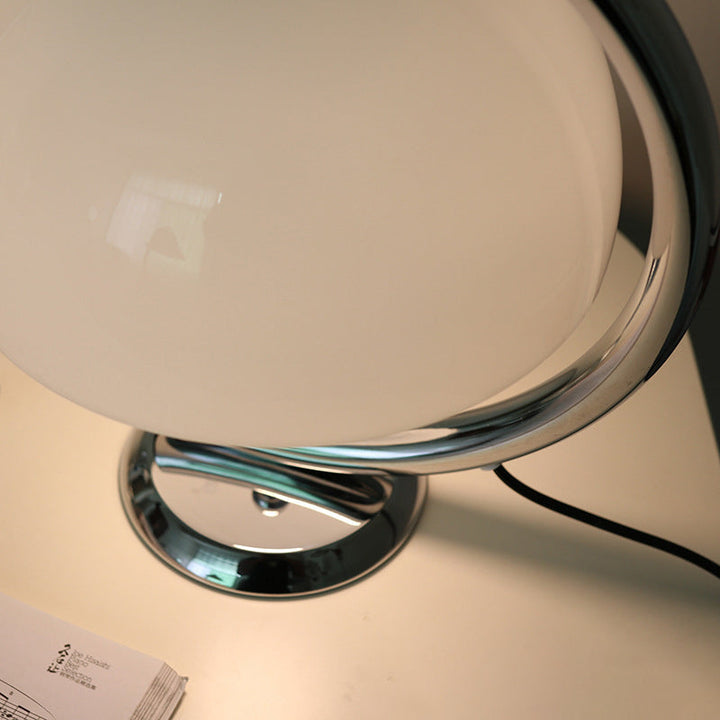 Nordic Glass Halbkreis 1-Licht Dekorative Tischlampe 