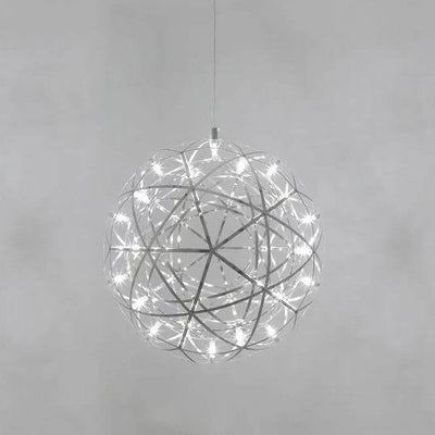 Modern Globe 12 Light LED Firework Pendant Light