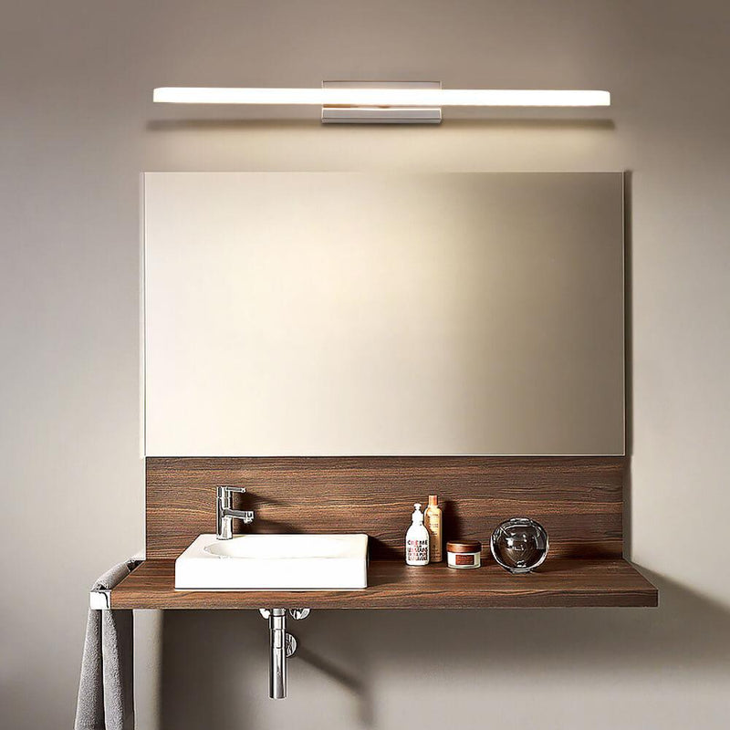 Modern Minimalist Linear LED Mirror Front Light Wall Sconce Lamps