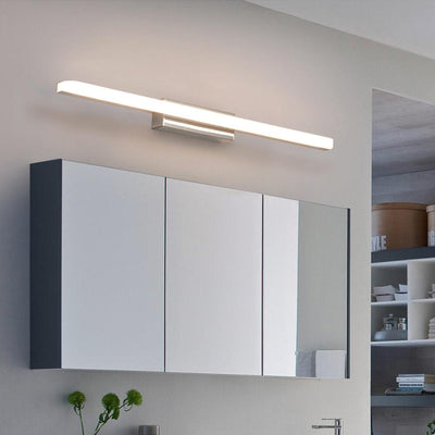 Modern Minimalist Linear LED Mirror Front Light Wall Sconce Lamps