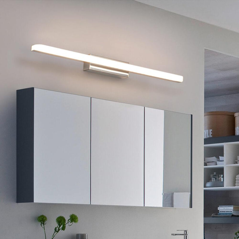 Modern Minimalist Linear LED Mirror Front Light Wall Sconce Lamps