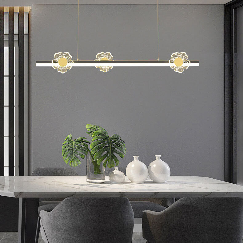 Modern Acrylic Butterfly Light Bar LED Pendant Light