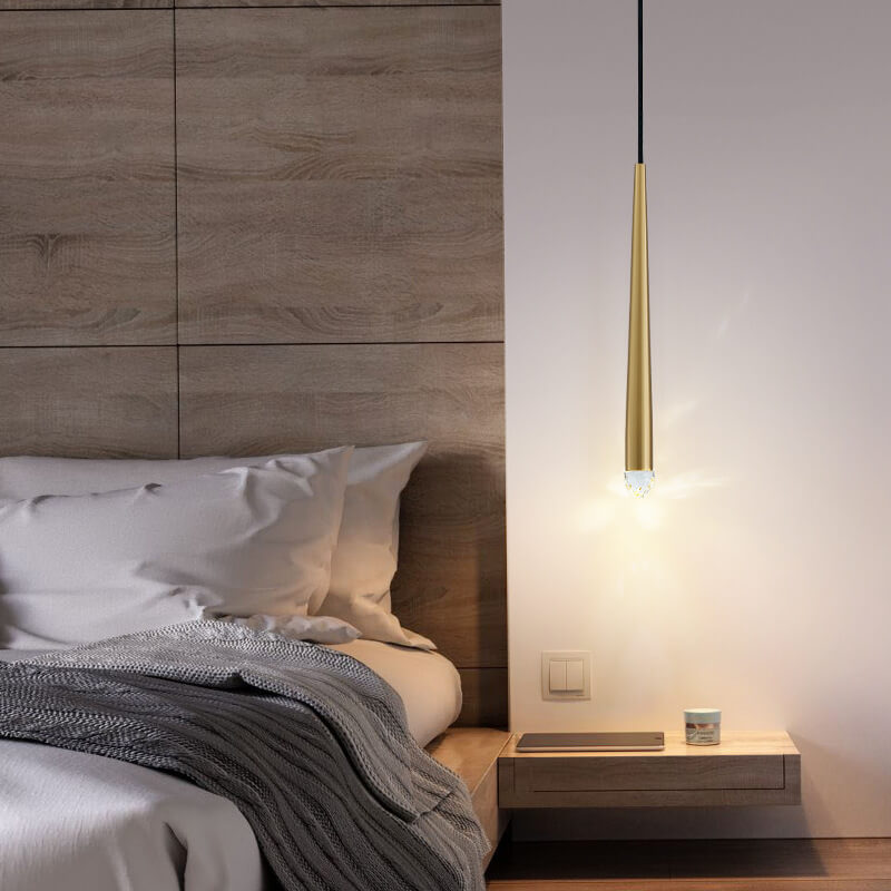 Modern 1-Light Baseball Bat Pendant Light – BulbSquare
