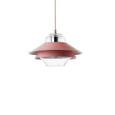 Nordic Layered Concentric Tiers Shade 1-Light Pendant Light