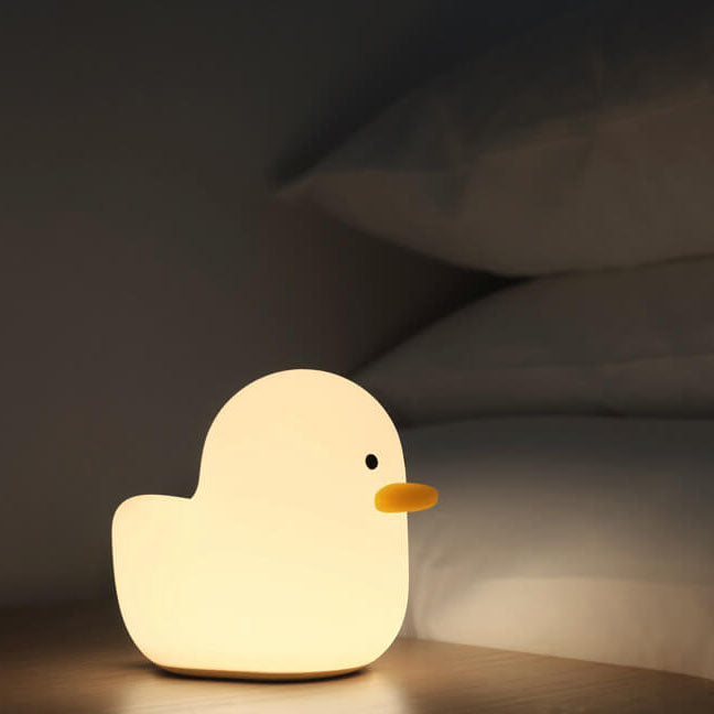 Cute Duck Lamp LED Pat  Decoration Table Lamp Night Light