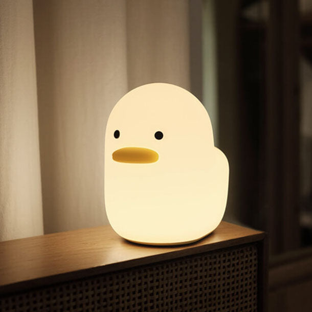 Lampe de Table Décorative LED Pat Canard Mignon Veilleuse 