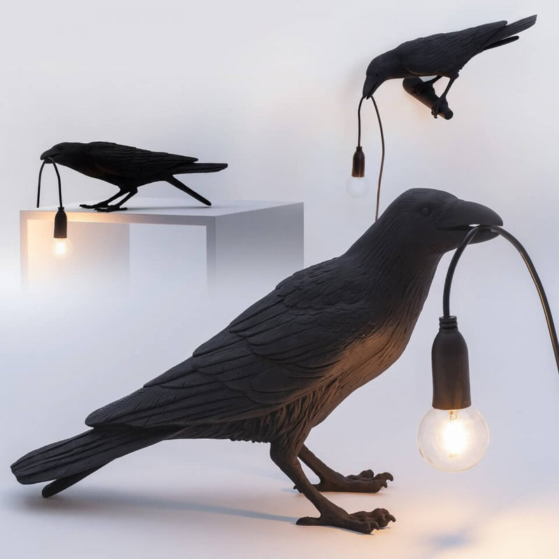 Creative Bird Resin 1 Light Table Lamps