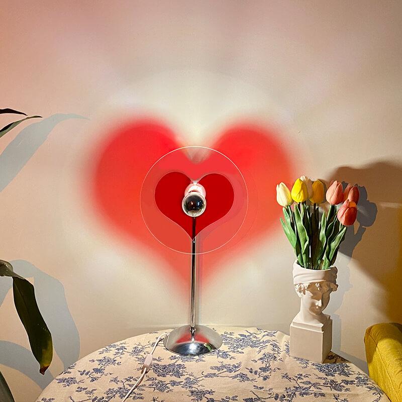 Creative Heart Shape 1-Light LED Vibes Standing Floor Lamp