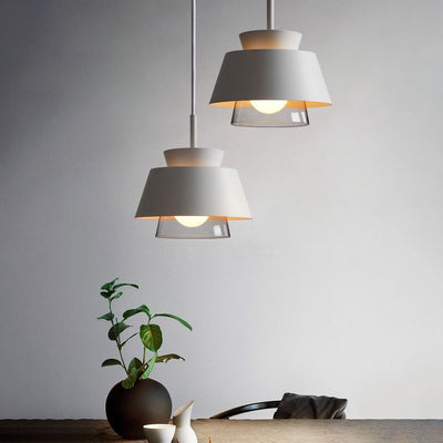 Modern Macarons Cylinder Metal 1-Light Pendant Light