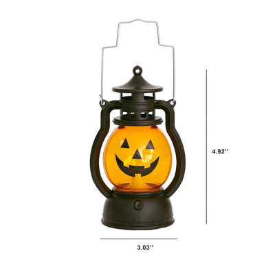 Halloween Horror Pumpkin Lantern LED Decorations Handheld Lamp